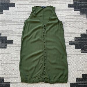 Madewell Button Front Dress